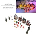 thumbnail image 4 of Christmas Village Houses, Exquisite European Style Innovative Christmas Village Set  for Home for Coffee Shop, 4 of 8