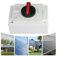 thumbnail image 3 of Interruptor de Desconexio Solar Fotovoltaica, Retardante de la Llama de Montaje de Riel DC1000V 32A DC AISLADOR Solar Switch PC para Barco, 3 of 7