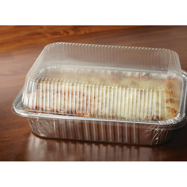 Mainstays 9X13 Baking Pan with Cover Plastic Lid Non Stick Cake