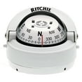 thumbnail image 1 of Ritchie Navigation S-53W Explorer Brújula de montaje en superficie, esfera de lectura directa de 2,75 pulgadas, color blanco, 1 of 1