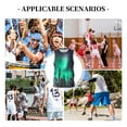 thumbnail image 6 of Naloa Northern Lights 2 Basketball Jersey Reversible Men's Mesh Athletic Sports Shirts Training Practice S-4XL3X-Large, 6 of 6