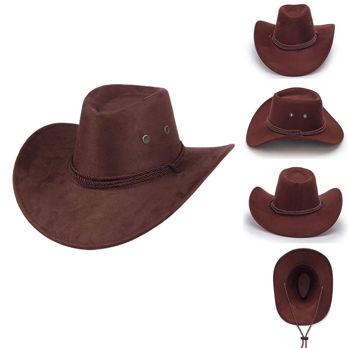 Western Star Pattern Cowboy Hat, Hand Wash Only - Walmart.com display picture 2