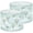 Color 3, variant on Linen Drum Lamp Shades Serene Stream Waterfall Mossy Rocks Crystal Clear Pool Forest 13" x 13" x 10" Lampshade for Table Lamps Floor Lamps Lamp Shade Replacement Easy Assembly Required
