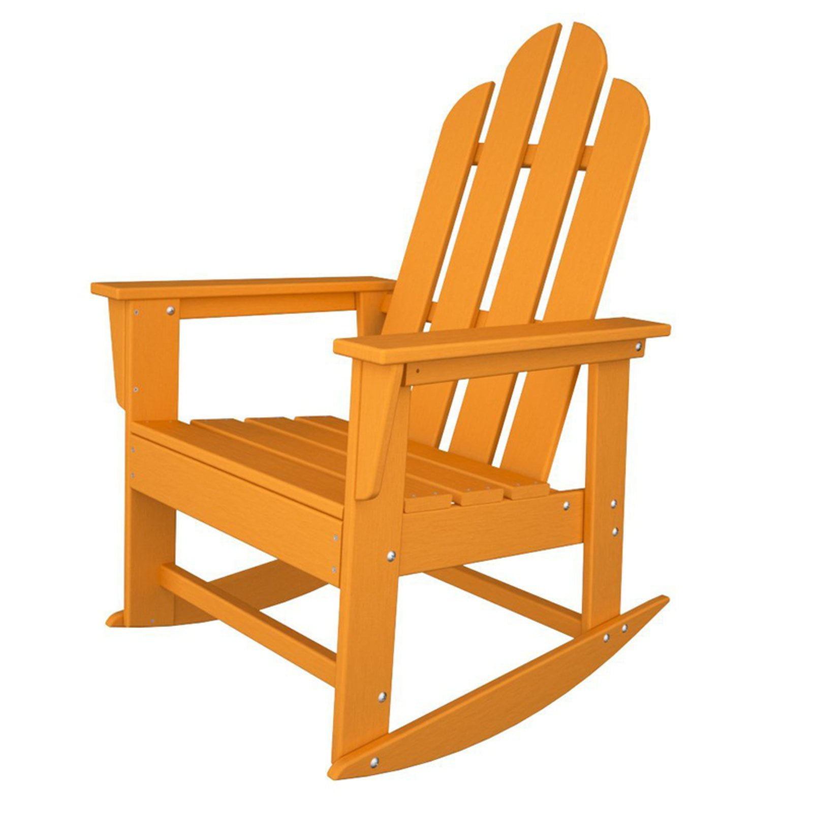 POLYWOOD® Long Island Recycled Plastic Adirondack Rocking Chair -
Walmart.com - Walmart.com