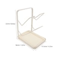thumbnail image 2 of BESTYASH Organizador De Tapas Para Cocina Beige Con Base Para Cucharas Y Almacenamiento Fácil De Limpiar, 2 of 8