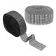thumbnail image 1 of Faux Rhinestone Ribbon Mesh for Decor with 2 Rolls of 8 Row Decorative Strips, 1 of 5