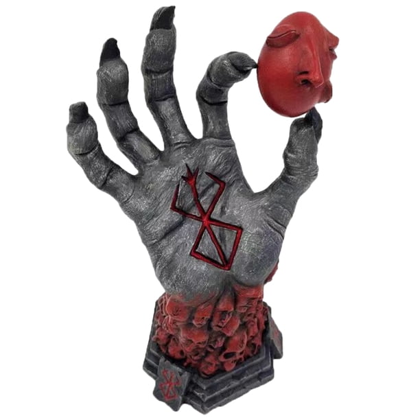 Guts Figurilla Decorativa Berserk Mano Resina Regalo Versátil para Mujeres Y Hombres
