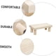 thumbnail image 5 of Taburete De Madera Pequeño Taburete Para La Cama Taburete Para La Ducha Taburete Para El Baño Taburete Cuadrado Taburete Para Acampar Taburete De Madera Para Niños, 5 of 8