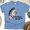 CarolinaBlue, variant on Funny Spooky Ghouls Graphic Tee Casual Halloween Style Shirt, Gold, Size S