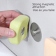 thumbnail image 2 of Jabonera magnética para baño, escurridor de jabón de pared, soporte de acero inoxidable para jabón doméstico, 2 of 4