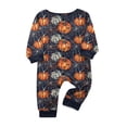 thumbnail image 5 of Halloween Family Matching Pajamas Set, Fall Sleepwear, Ghost & Pumpkin Printed Holiday Sleepwear, Soft Loungewear PJs Outfit, 5 of 5