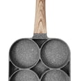 thumbnail image 1 of Sartén para tortilla JShteea antiadherente 4 agujeros Libre de BPA, 1 of 9