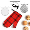 thumbnail image 4 of ZICANCN Oven Mitts and Pot Holders Sets,Scottish Plaid Baking Sets Kitchen Heat Resistant 4 Pieces, 4 of 8
