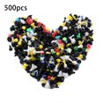 thumbnail image 1 of Labymos 500 Pcs Panneau de Porte à Rivets pour Voiture Auto Fastener Clip, 1 of 5
