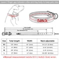 thumbnail image 2 of Didog Real Leather Personalized Dog Collar with Custom Name ID Tag for Small to Large Dogs, 2 of 14