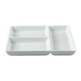 thumbnail image 1 of Better Homes & Gardens White Porcelain Rectangular Divided Tray, 9 x 10, 1 of 5