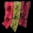 thumbnail image 2 of The Ribbon People Green Velvet Darjeeling with Diamonds Wired Craft Ribbon 4" x 10 Yards, 2 of 2