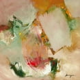 thumbnail image 2 of Magis, Pascal 20x20 Gold Ornate Wood Framed with Double Matting Museum Art Print Titled - Variations abstraites VII, 2 of 4