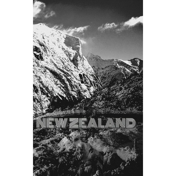 New Zealand Writing Drawing Journal: New Zealand Writing Drawing Journal, (Paperback)