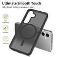 thumbnail image 2 of ELEHOLD Case for Samsung Galaxy S25, Shockproof Magnetic Skin-Feel Case,Compatible with Wireless Charging,Blue, 2 of 6