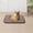 Brown, variant on Dog Ice Silk Cooling Mat, Summer Pet Sleeping Pad, Soft Self-Cooling Pet Bed for Dogs Cats, Portable and Washable, Indoor Outdoor Use, Relieves Heat and Keeps Pets Comfortable in Hot Weather