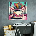 thumbnail image 5 of Epic Graffiti 'California Surf' by Rey Klimt Canvas Wall Art, 26" x 26", 5 of 8