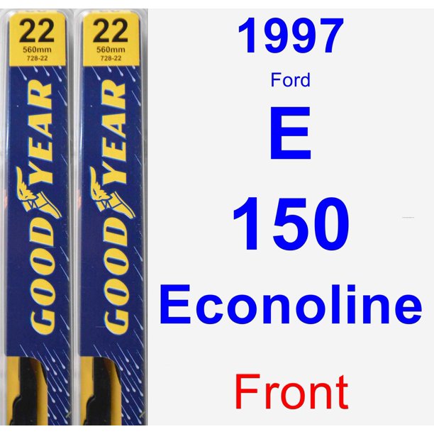 1997 Ford E150 Econoline Wiper Blade Set/Kit (Front) (2 Blades