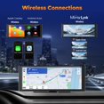 thumbnail image 2 of Estéreo de coche Volam inalámbrico Carplay de 9,26 pulgadas con cámara trasera 4K Dash Cam 1080p, 2 of 7
