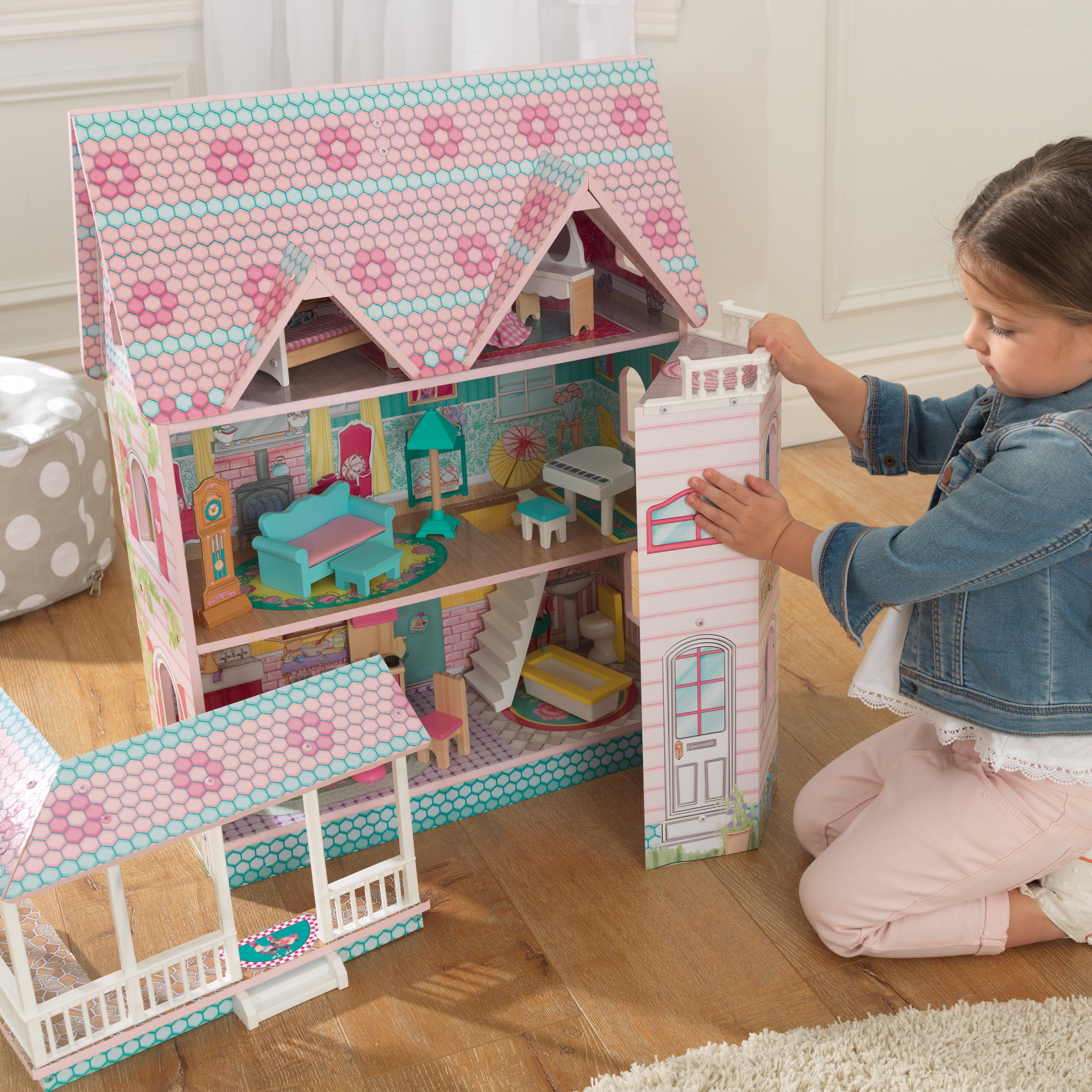 kidkraft abbey manor dollhouse 65941