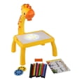 thumbnail image 1 of MesaSe Giraffe Projection Drawing Board Graffiti Writing Desk Learning Toy Yellow, 1 of 9