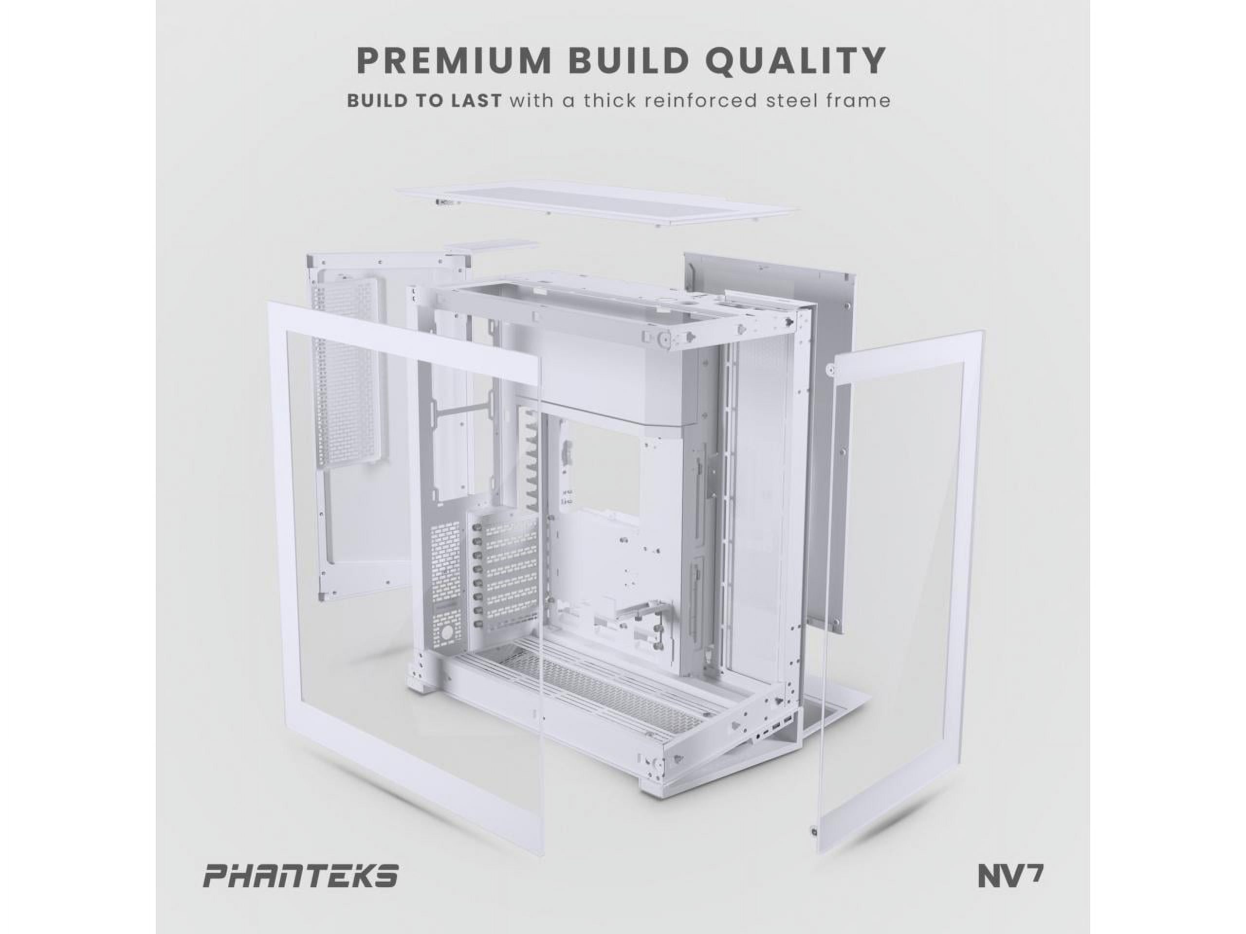 Phanteks NV7, Showcase Full-Tower Chassis, High Airflow Performance,  Integrated