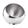 thumbnail image 5 of ROMANSENTIAL Fruit Bowl 18Cm Diameter 1Pack Stainless Steel for Home Use and Catering Silver Color, 5 of 8