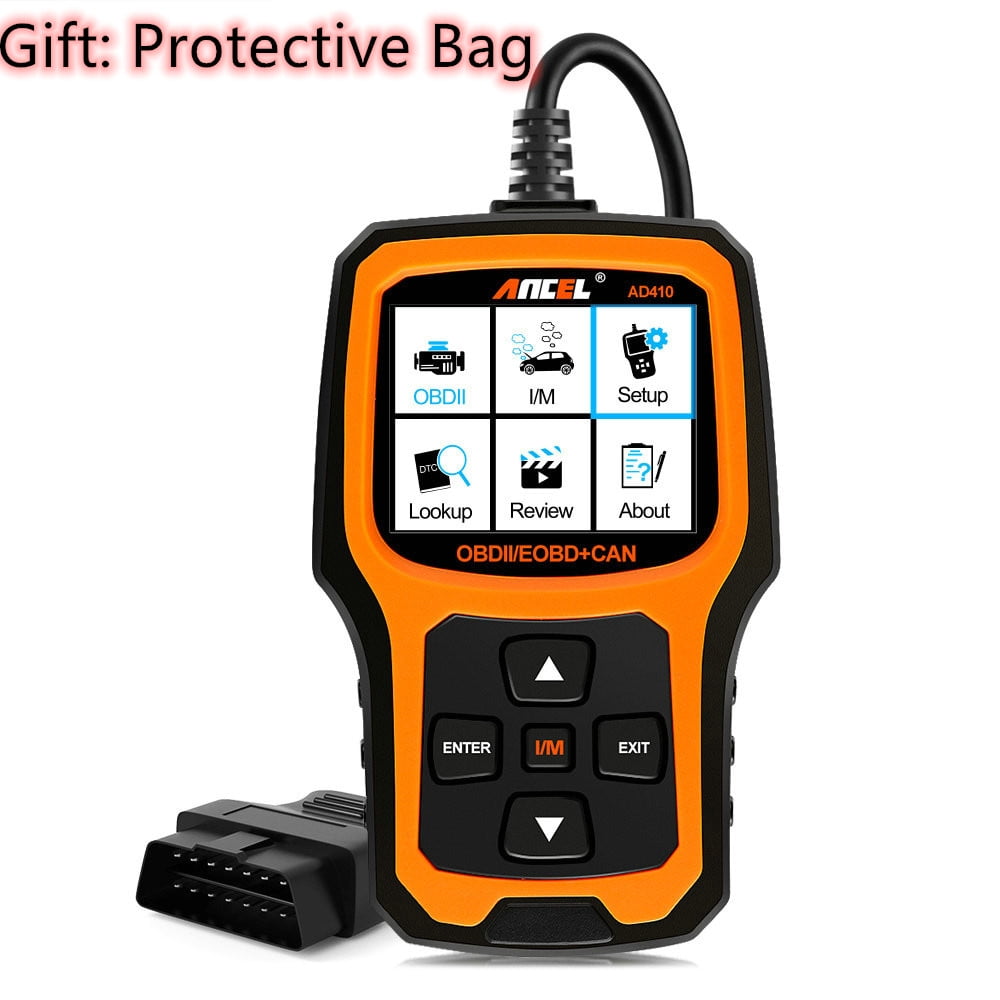 Ancel AD410 OBD2 Car Scanner Check Vehicle Engine Light Code Reader
