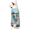thumbnail image 1 of Fotbe A Funny Little Dalmatian Puppy Sudadera con Estampado para Perros Pequeños – Suéter con Capucha para Mascotas, Tela Suave de Forro Polar con Bolsillo-X-Small, 1 of 7