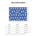 thumbnail image 2 of Throw Blanket for Couch, Cartoon Funny Happy Cute Smiling Super Soft Fuzzy Comfy Warm Cute Throw Blanket, Lightweight Cozy Plush Flannel Blanket Throws for Sofa Bed All Season, 2 of 5