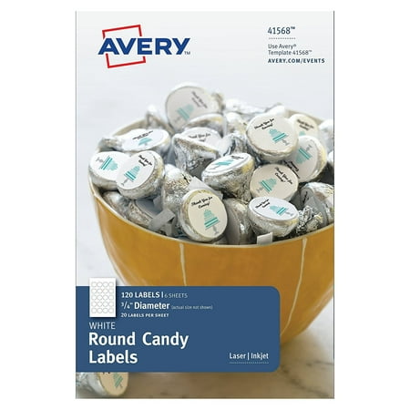Avery Candy Chocolate Drop Labels Fits Hershey S Kisses 3 4 Inch Avery Candy Chocolate Drop Labels Fits Hershey S Kisses 3 4 Inch