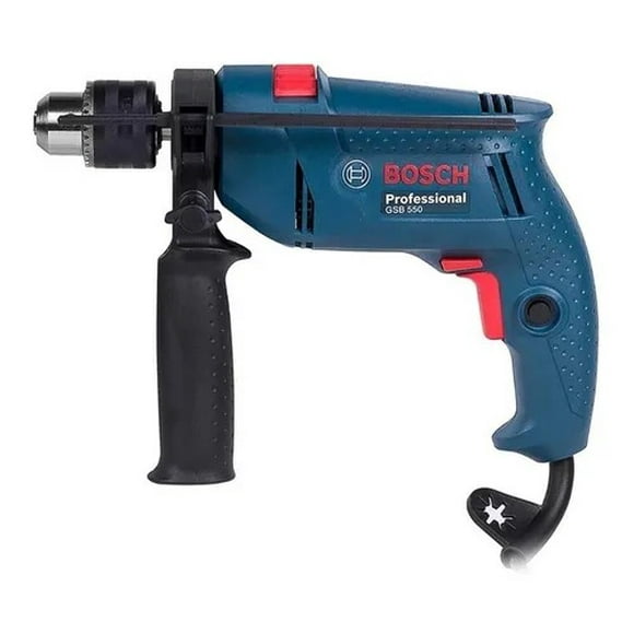 Taladro de percusion 1/2 550W 0-3100Rpm Bosch Gsb 550 Re 06011B60G0