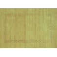 thumbnail image 1 of Ahgly Company Indoor Rectangle Abstract Light Blue Contemporary Area Rugs, 2' x 4', 1 of 4