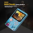 thumbnail image 2 of Kuymtek G5S 500 Juegos Pantalla de 3,0 pulgadas Consola de juegos retro con controlador (Azul) Kuymtek Componentes de la computadora, 2 of 9