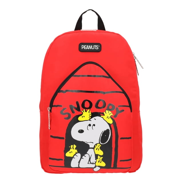 Mochila Grande Escolar Casa Snoopy PNT048-BP217A