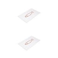 thumbnail image 3 of kurtrusly Wide Application Bathroom Mat Modern For All Spaces Non-Slip Shower Mat Non-skid Bath Mat Bath Rug coffee and white 2Set, 3 of 6