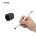 thumbnail image 3 of Unique Bargains 15pcs Stylus Pen Tips Conductive Silicone Rubber Capacitive Touch Screen Pens Tip 6mm, 3 of 7