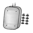 thumbnail image 4 of Nishiyuenyi 2Pcs RV Blackout with Suction Cups Curtain RV Door Window Shade, 4 of 9