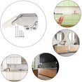 thumbnail image 2 of 6 Pack Spring Loaded Furniture Latch, Door Latch, Furniture Latch, Door Latch with Screws, for Kitchen Cabinet, Wardrobe, Window., 2 of 3