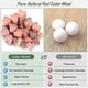 thumbnail image 2 of 50 Pack Cedar Wood Moth Repellent Textile Moth Repellent Cedar Wood Balls Hearts Natural Chemical Free, Natural Moth Trap Fo, 2 of 5