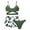 j-181Dark Green123, variant on MEZZALL Child Girls Two Piece Swimsuit Sets Floral Print Kids Stylish Swimwear Hawaiian Swimming Surfing Summer Resort Fashionable Beach Bathing Suit