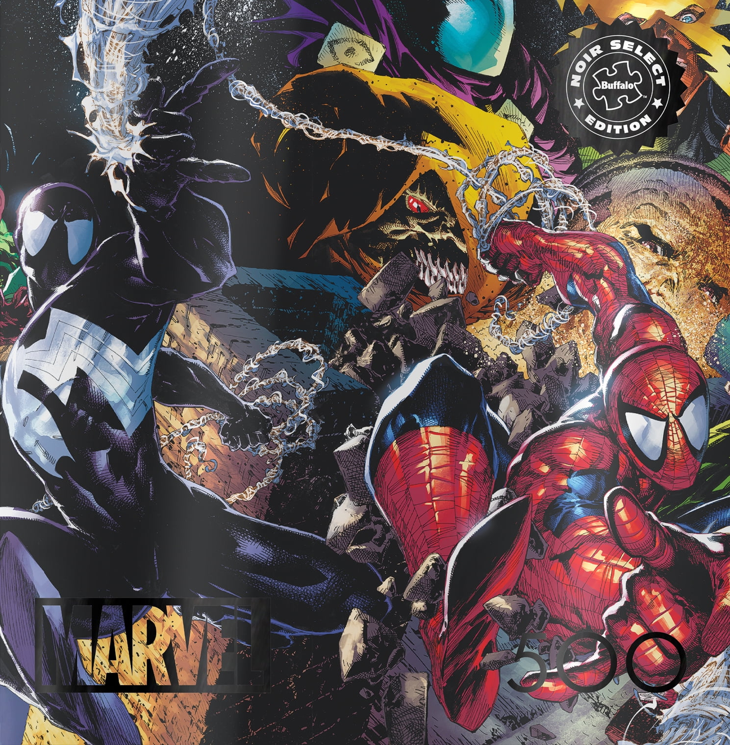 Buffalo Games Noir Select The Amazing Spiderman 500Piece 2