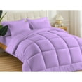 thumbnail image 2 of 1 Piece New Fluffy Pattern Comforter, 800 TC, 100% Egyptian Cotton, Full/Queen Size Lilac Solid, 2 of 6