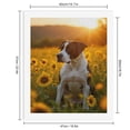 thumbnail image 2 of Paint by Numbers Kit for Adults, Dog In Sunflower Field At Sunset Paint by Numbers, Easy Paint by Numbers Kit for Adults Beginner, DIY Adult Paint by Number Kits on Canvas, Home Decor 12x16in, 2 of 7