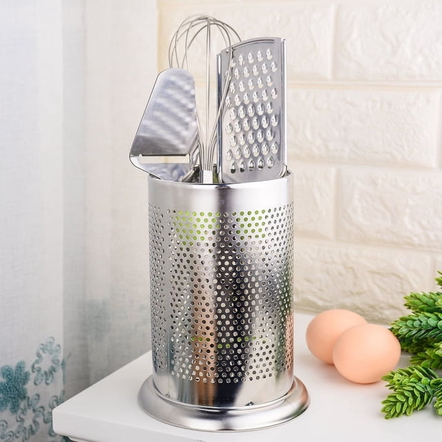 Soporte para palillos de acero inoxidable con agujeros densos, soporte para palillos para niños, soporte para almacenamiento de palillos combinados, soporte para palillos, estante para cocina y